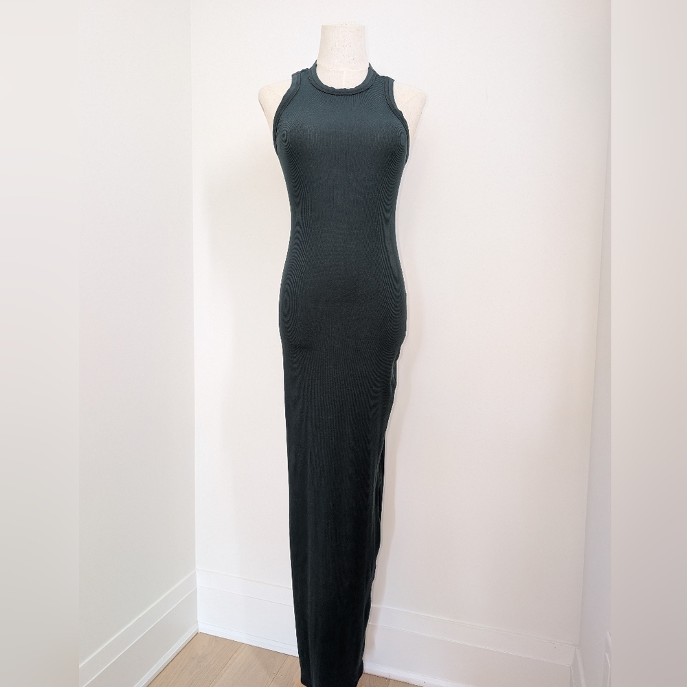 SKIMS GreenSleeveless Maxi Dress
